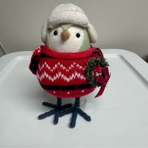 Target Wondershop 2022 Christmas "Fika" Featherly Friends Bird Figure